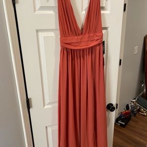 Lulu’s heavenly hues maxi dress.